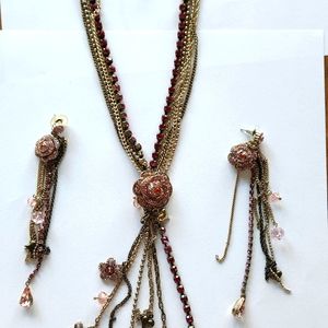 Betsy Johnson Necklace & Earrings